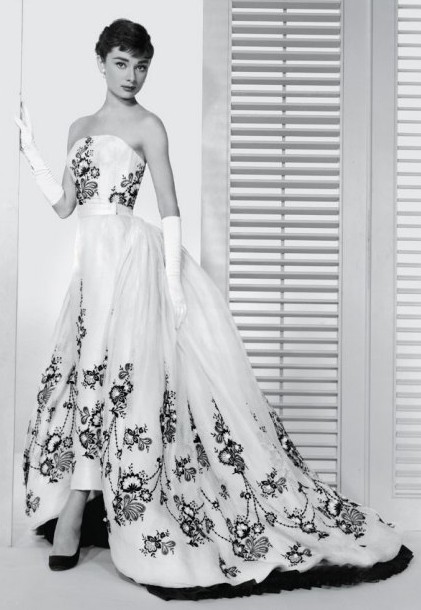 Audrey-Hepburn-ball-gown-Sabrina